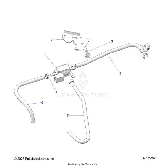 Engine: Turbo Boost Valve - 2024 Polaris Rzr Pro Xp Ultimate 1