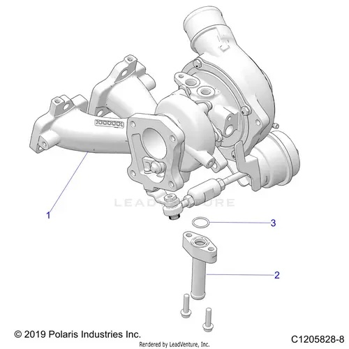 Engine: Turbo Charger - 2021 Polaris Rzr Pro Xp Ultimate Rockford Le 1