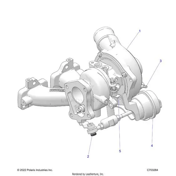 Engine: Turbo Charger - 2024 Polaris Rzr Pro Xp 4 Ultimate 1