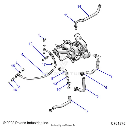 Engine: Turbo Cooling And Oil - 2021 Polaris Rzr Pro Xp Premium Ca 1