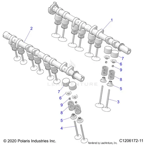 Engine: Valves - 2023 Polaris Rzr Pro R 4 Sport 1