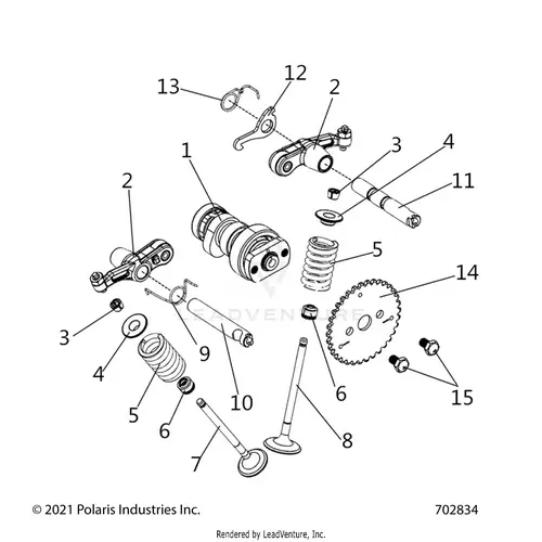 Engine: Valvetrain - 2026 Polaris Rzr 200 Evap 1