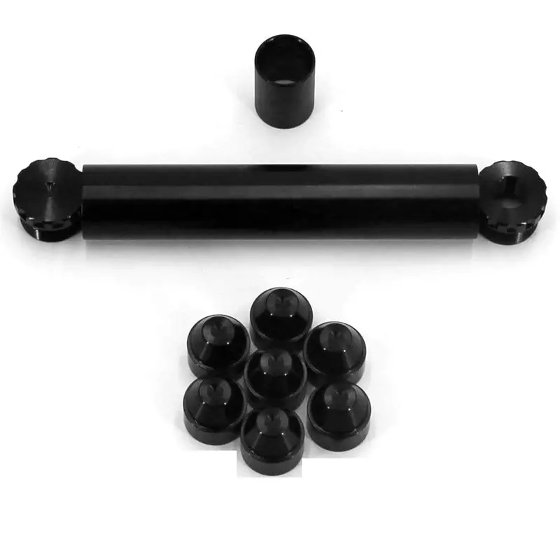 Fuel Filter 1/2 28" 5/8 24" New Aluminum Titanium Black For Napa 4003 Wix 24003 2