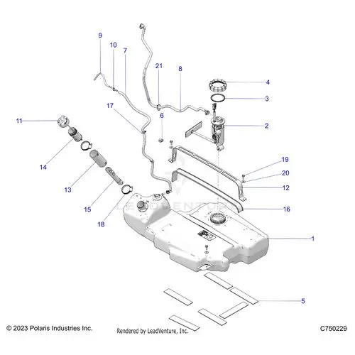 Fuel: System Std. - 2025 Polaris Rzr Pro R Ultimate 1