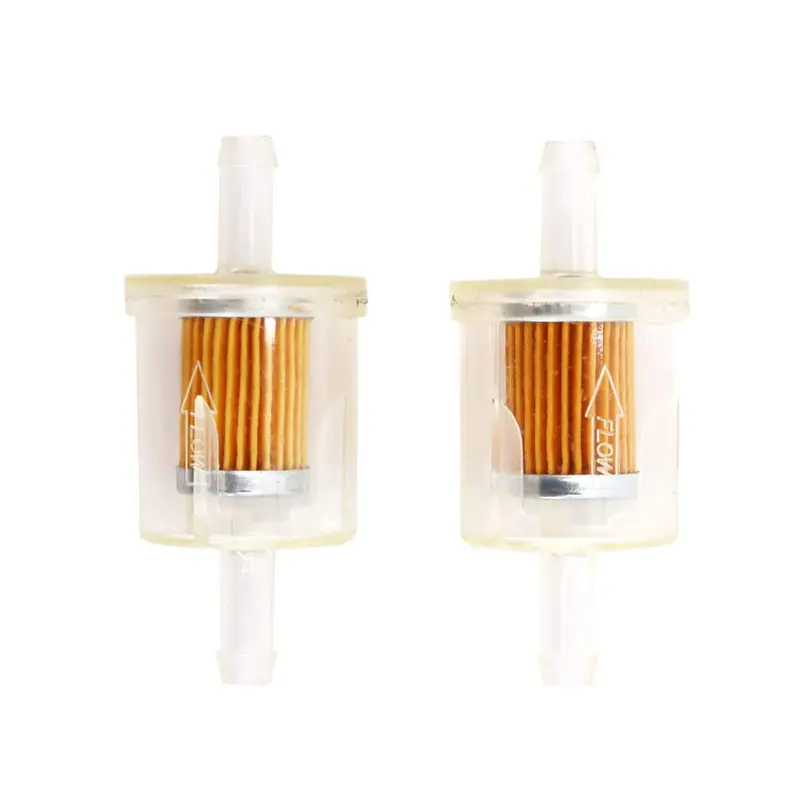 Inline Fuel Filter Replacement For Small Engine Motorcycle Lawn Mower Fuel Filters Replace 49019-0027 691035 49019-7001 (2 Pack) 1