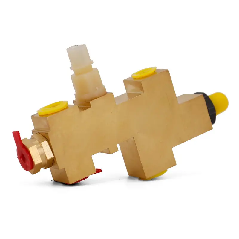 Pv8 Brake Proportioning Valve Adjustable Brass Disc/Disc Brake System Combination Valve Fit For 1989-1996 Wrangler Yj Cj Xj Brass Proportioning Valve Disc Drum Brakes 1