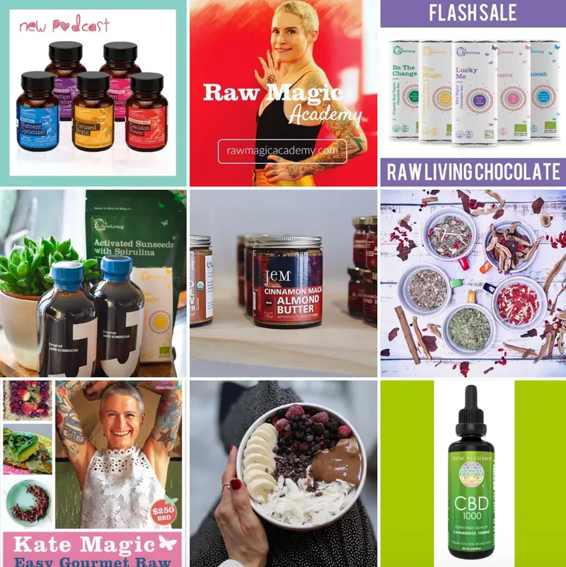 Raw Living Foods & Supplements 1