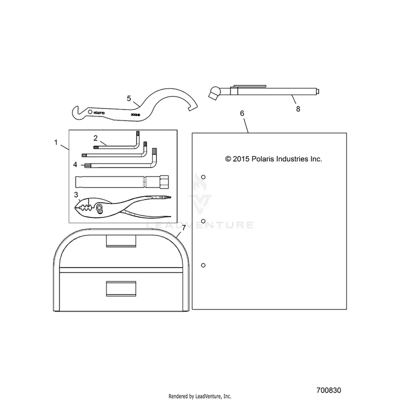 Reference: Owners Manual And Tool Kit - 2017 Polaris General 1000 Eps 1