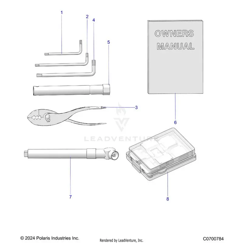 Reference: Owners Manual And Tool Kit - 2026 Polaris General Xp 4 1000 Premium 1