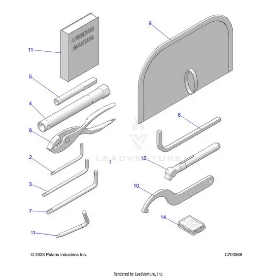 References: Owners Manual And Tool Kit - 2024 Polaris Rzr Xp 4 1000 Premium 1