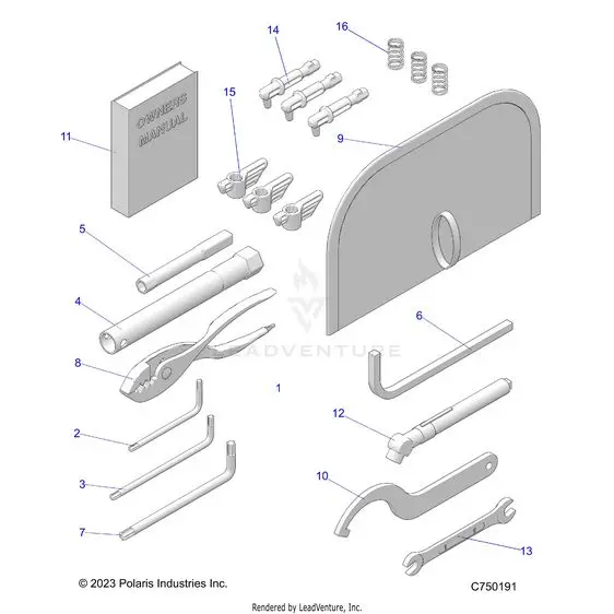 References: Owners Manual And Tool Kit - 2025 Polaris Rzr Pro R 4 Sport 1