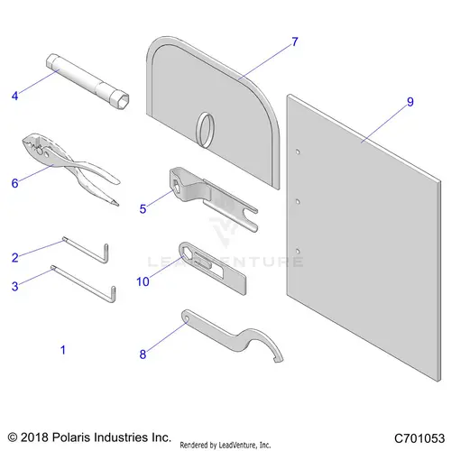 References: Tool Kit And Owners Manual - 2022 Polaris Rzr Trail 570 1
