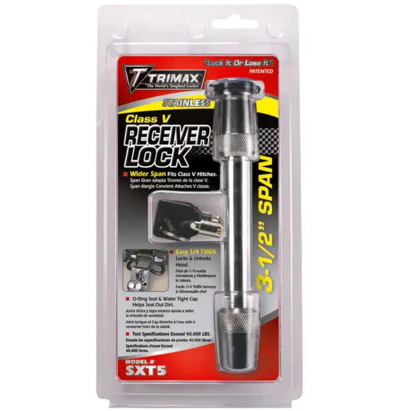 Stainless Steel Locking Receiver Pin By Trimax 1