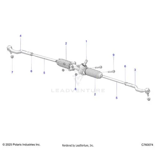 Steering: Gear Box - 2026 Polaris Rzr Xp 1000 Sport 1