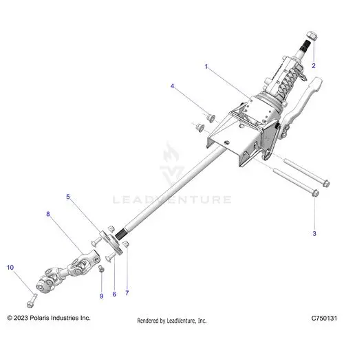 Steering: Linkage & Tilt - 2025 Polaris Rzr Pro S 4 Ultimate 1