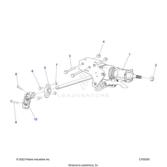 Steering: Linkage Tilt And Related Premium - 2024 Polaris Rzr Pro R Ultimate 1
