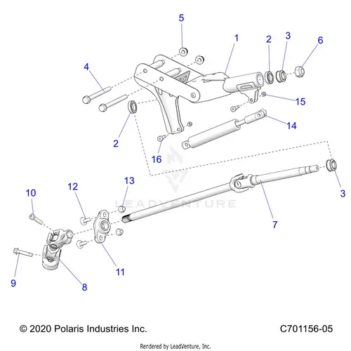 Steering: Linkage Tilt And Related Standard - 2024 Polaris Rzr Turbo R Sport 1