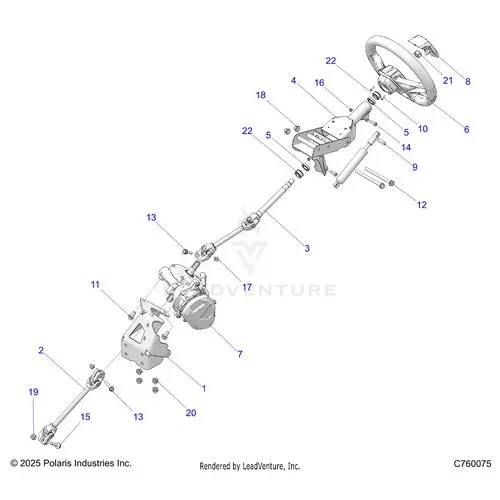 Steering: Steering Asm. - 2026 Polaris Rzr Xp S 4 1000 Sport 1