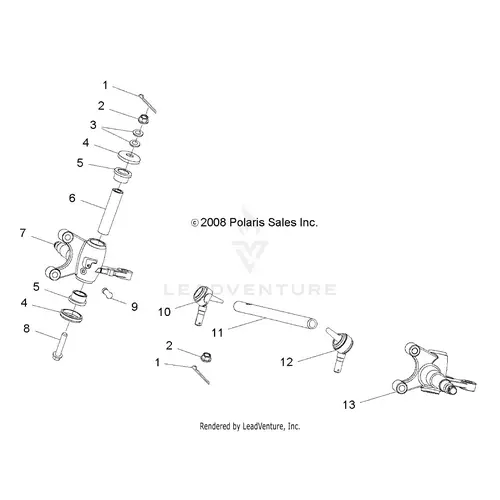 Steering: Tie Rods - 2018 Polaris Rzr 170 1