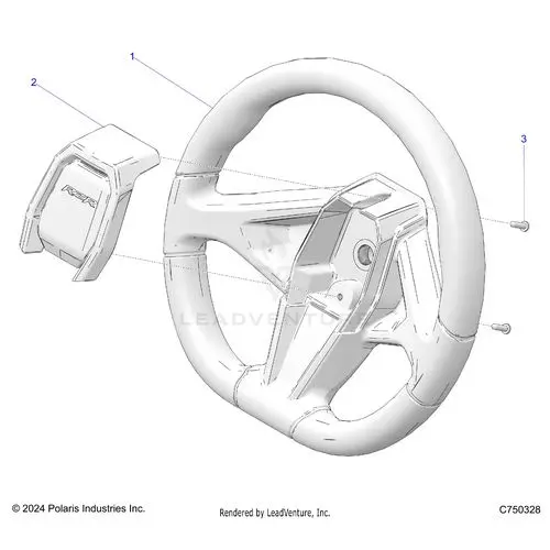 Steering: Wheel - 2025 Polaris Rzr Pro S Premium 1