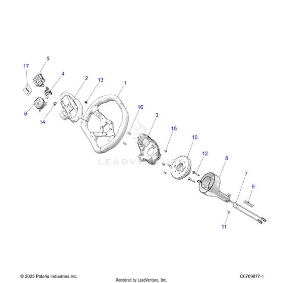 Steering: Wheel - 2026 Polaris Rzr Pro R 4 Le 1