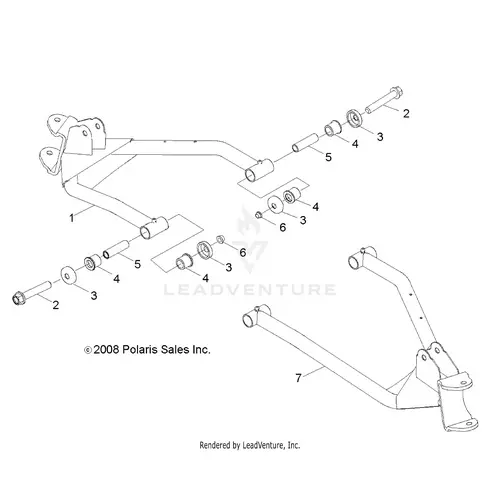 Suspension: Control Arm Front - 2020 Polaris Rzr 170 1