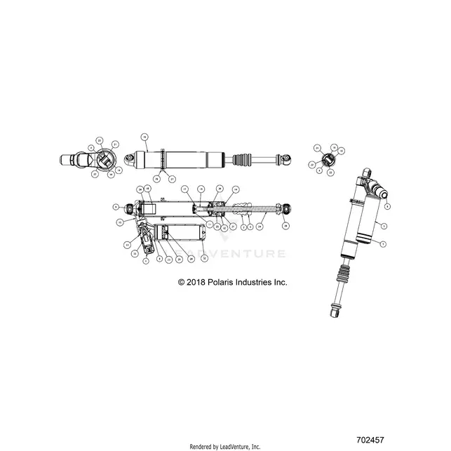 Suspension: Front Shock - 2018 Polaris Rzr Xp Turbo 1