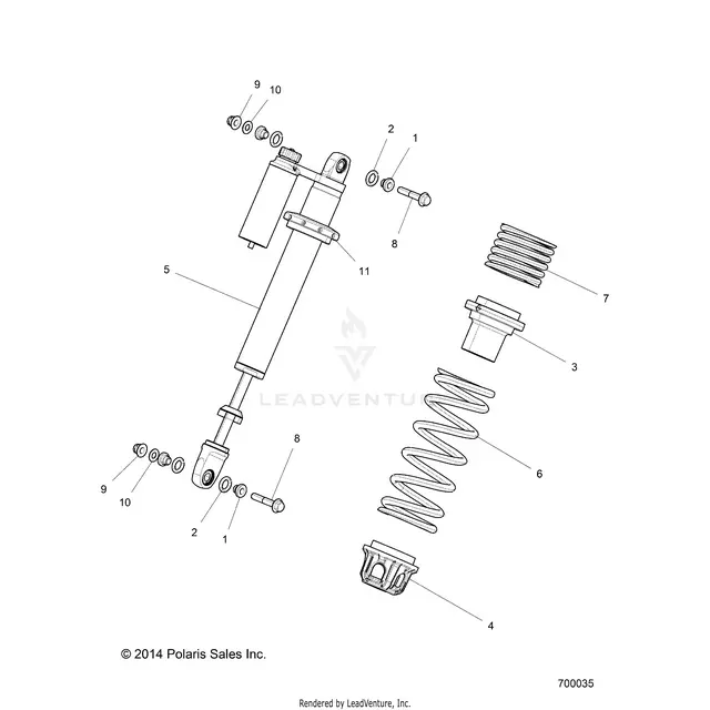 Suspension: Front Shock Mounting - 2015 Polaris Rzr Xp 1000 1