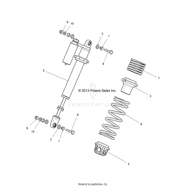 Suspension: Front Shock Mounting - 2016 Polaris Rzr Xp 4 1000 1
