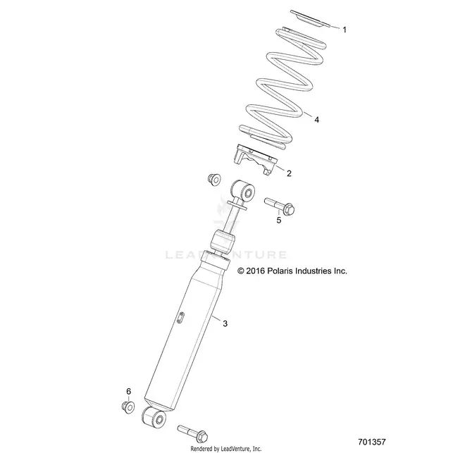 Suspension: Front Shock Mounting - 2017 Polaris Rzr 570 S 1