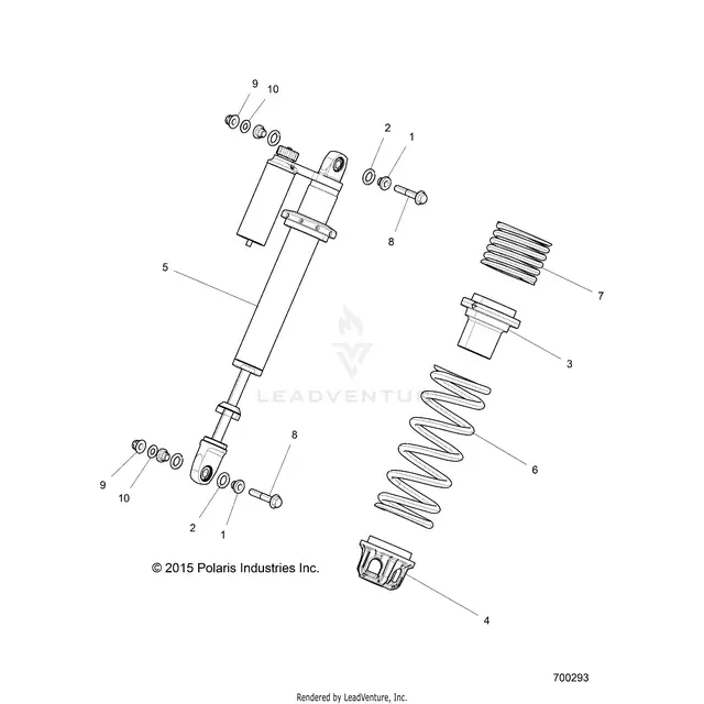 Suspension: Front Shock Mounting - 2017 Polaris Rzr Xp 4 1000 1