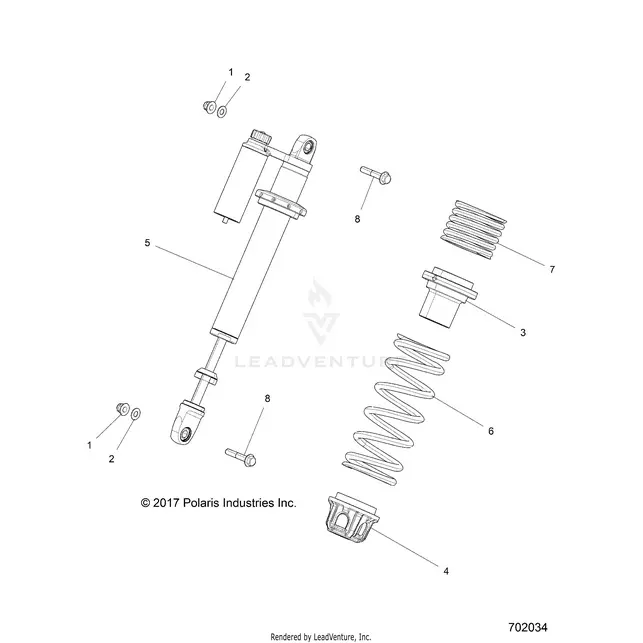 Suspension: Front Shock Mounting - 2018 Polaris Rzr Xp 4 1000 1