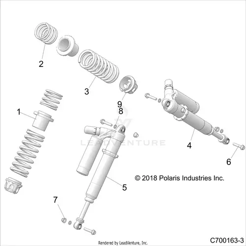 Suspension: Front Shock Mounting - 2018 Polaris Rzr Xp Turbo S 1