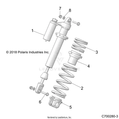 Suspension: Front Shock Mounting - 2020 Polaris Rzr Xp 1000 1