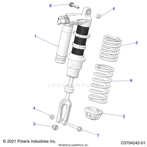 Suspension: Front Shock Mounting - 2023 Polaris Rzr Pro R 4 Sport 1