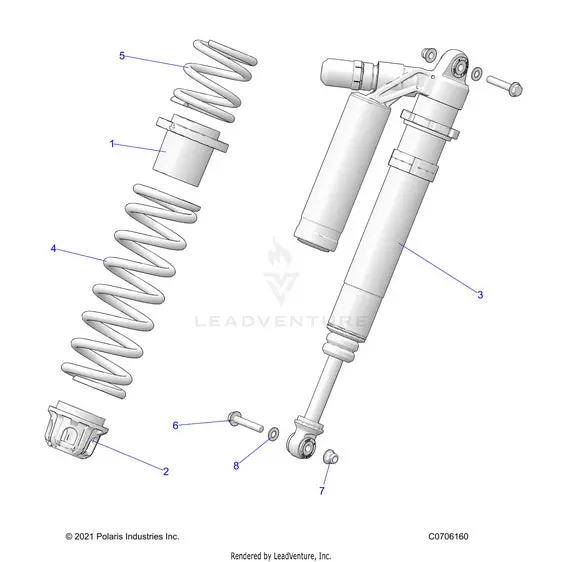 Suspension: Front Shock Mounting Deluxe - 2022 Polaris Rzr Pro Xp 4 Ultimate 1