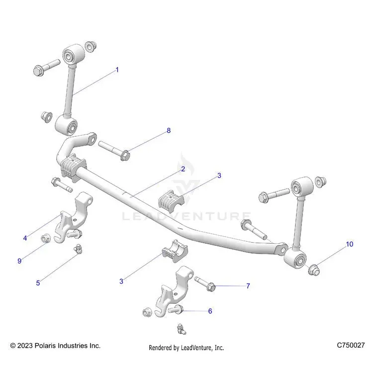 Suspension: Front Stabilizer Bar - 2024 Polaris General 1000 Sport 1