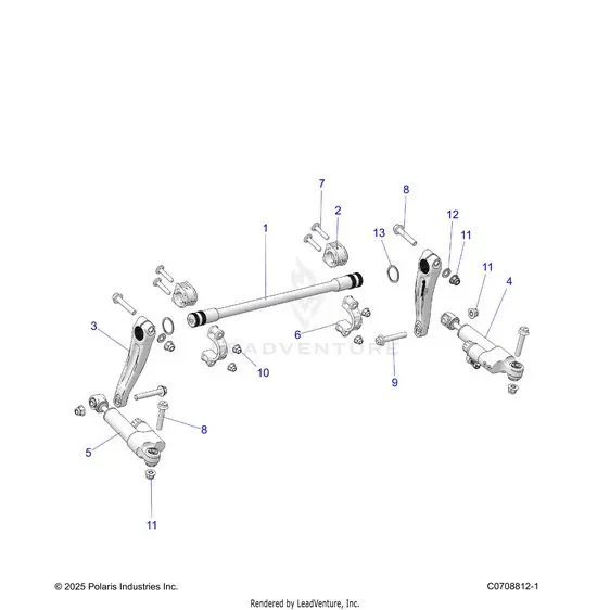 Suspension: Front Stabilizer Bar - 2026 Polaris Rzr Pro R 4 Le 1