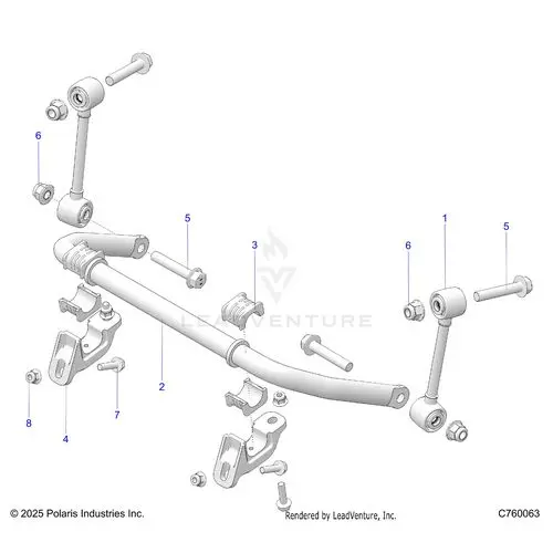 Suspension: Front Stabilizer Bar - 2026 Polaris Rzr Xp S 4 1000 Ultimate 1