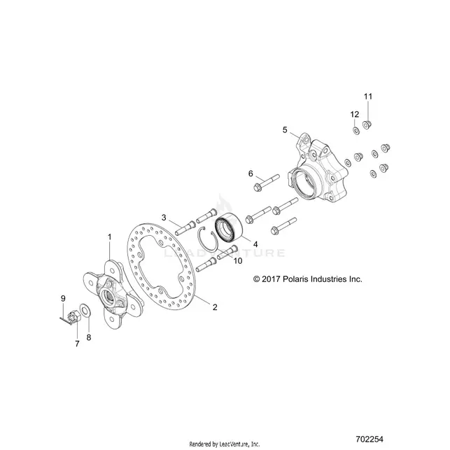 Suspension: Rear Carrier - 2018 Polaris Rzr Xp 4 1000 1