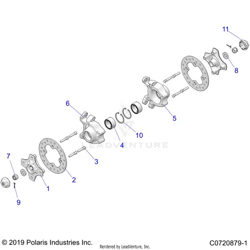 Suspension: Rear Carrier And Hub - 2020 Polaris Rzr Pro Xp 4 1