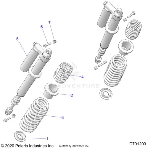 Suspension: Rear Shock Mounting - 2021 Polaris Rzr Xp 1000 High Lifter 1