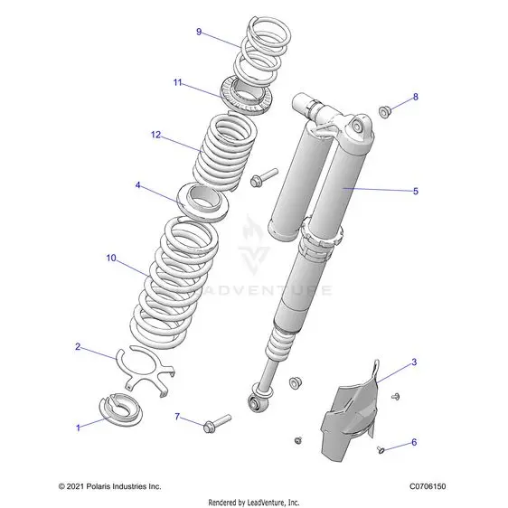 Suspension: Rear Shock Mounting Ultimate - 2022 Polaris Rzr Pro Xp 4 Ultimate Rockford Le 1