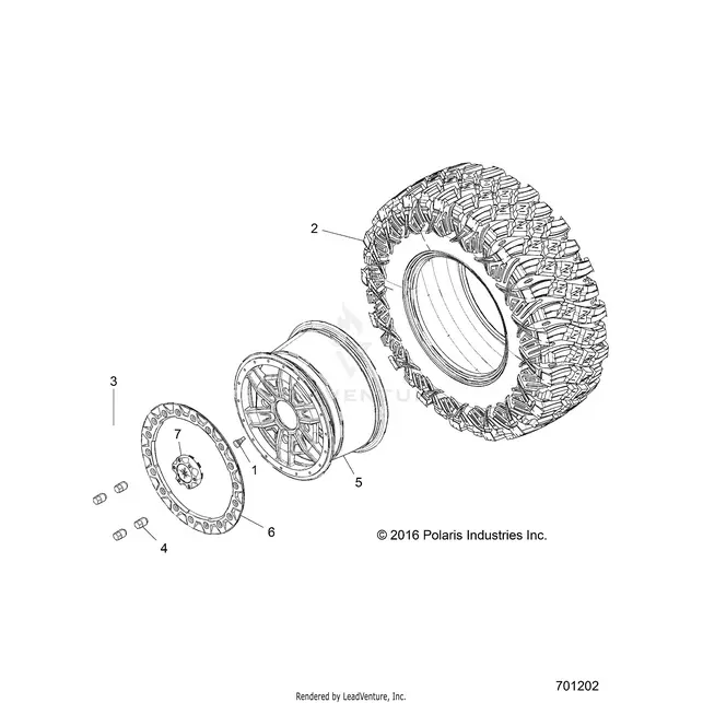 Wheels: Front (2) - 2017 Polaris Rzr Xp 1000 1