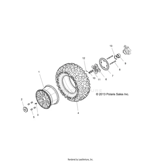 Wheels: Rear - 2015 Polaris Rzr Xp 4 1000 1