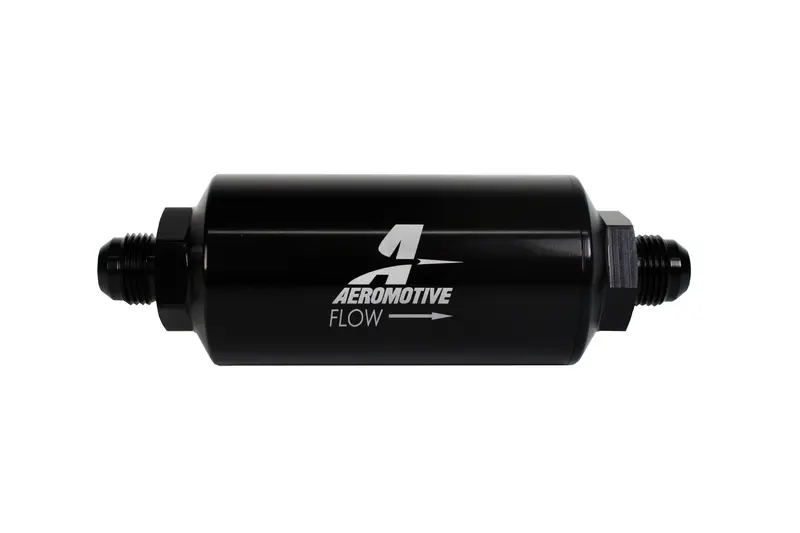 Aeromotive 12379 Stainless Steel An-08 Fuel Filter With Male Fitting 1