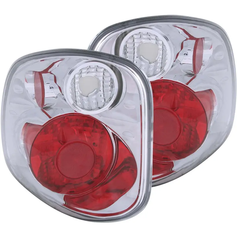 Anzo Usa Clear-Lens Chrome Tail Light Assembly – Sold As A Pair 1