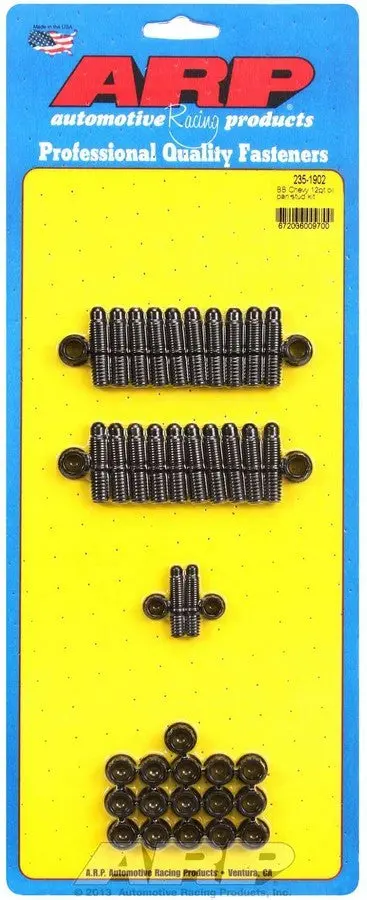 Arp 235-1902 Bbc Oil Pan Stud Kit – High-Strength Fastening System For Big Block Chevy 1