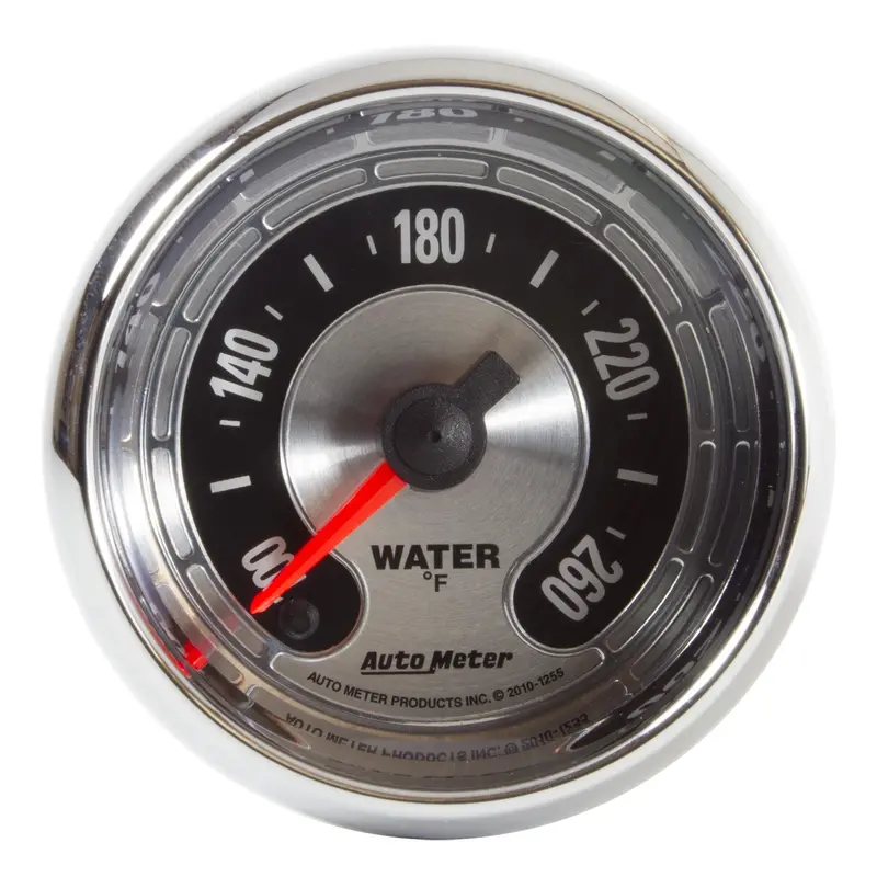Autometer Digital Water Temperature Gauge – 2-1/16", 260°F, Stepper Motor 1