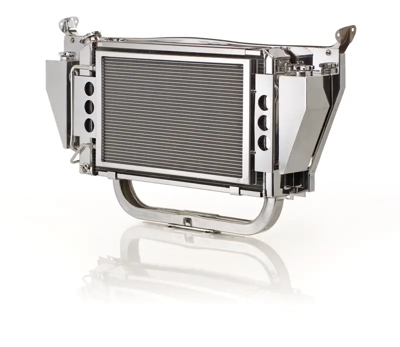 Be Cool Extreme Radiator Kit – 1957 Chevrolet Core Support With A/C Compatibility, Rated For 1000 Hp 1